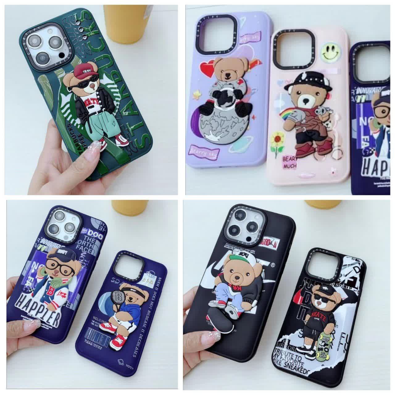 گارد موبایل ایفون سامسونگ شیائومی قاب گوشی مدل خرسی تدی