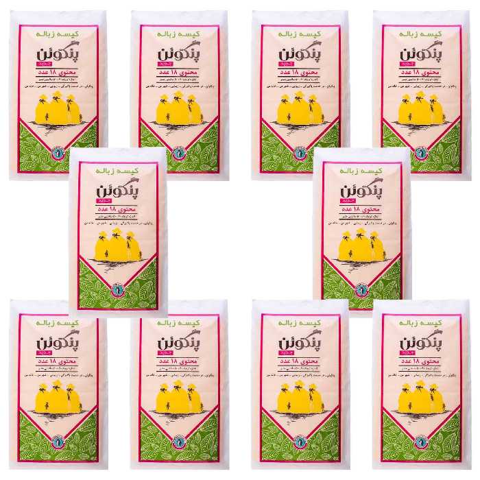 کیسه زباله پنگوئن مدل P50.60 بسته 180 عددی