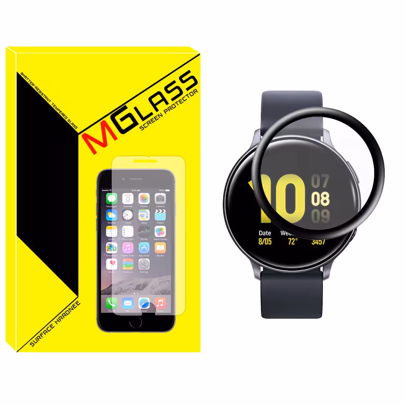 محافظ صفحه نمایش نانو ام گلس مدل NMG مناسب برای ساعت هوشمند سامسونگ Watch Active 44mm