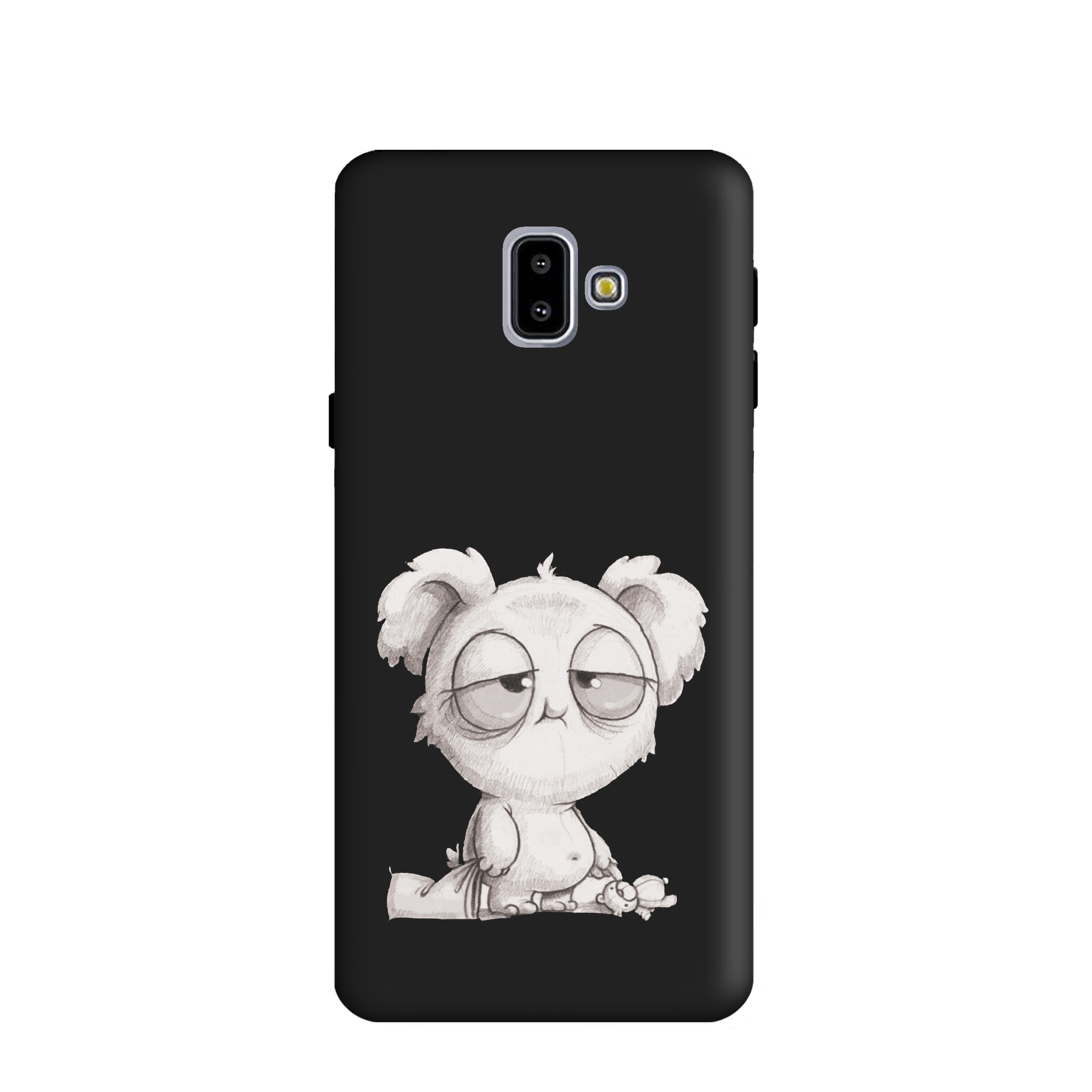کاور طرح خرس خسته کد y3569 مناسب برای گوشی موبایل سامسونگ galaxy J6plus