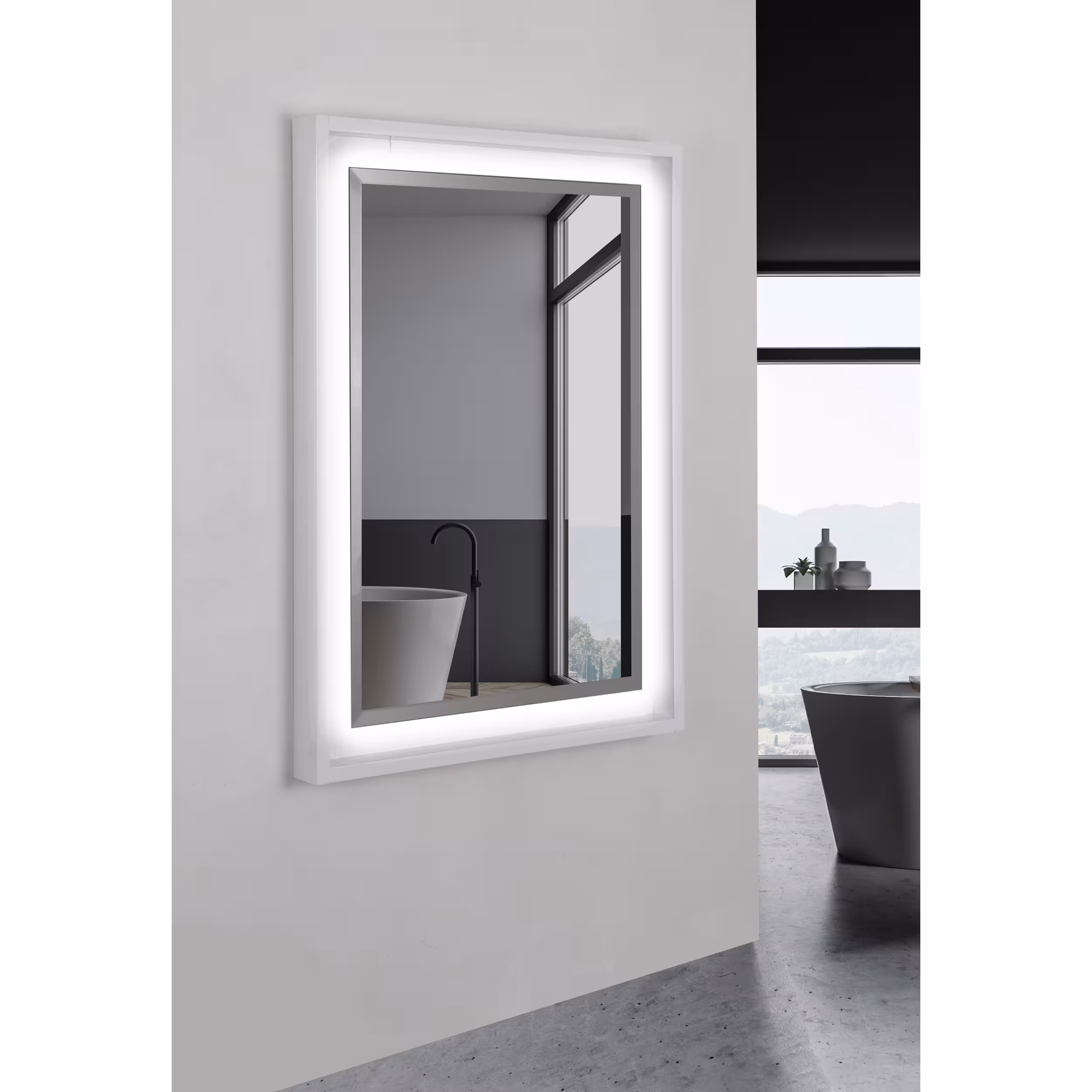 آینه دلفین مدل N-1046-90-W