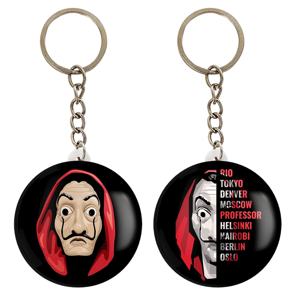 جاکلیدی خندالو مدل سریال Money Heist کد 32393237 مجموعه 2 عددی