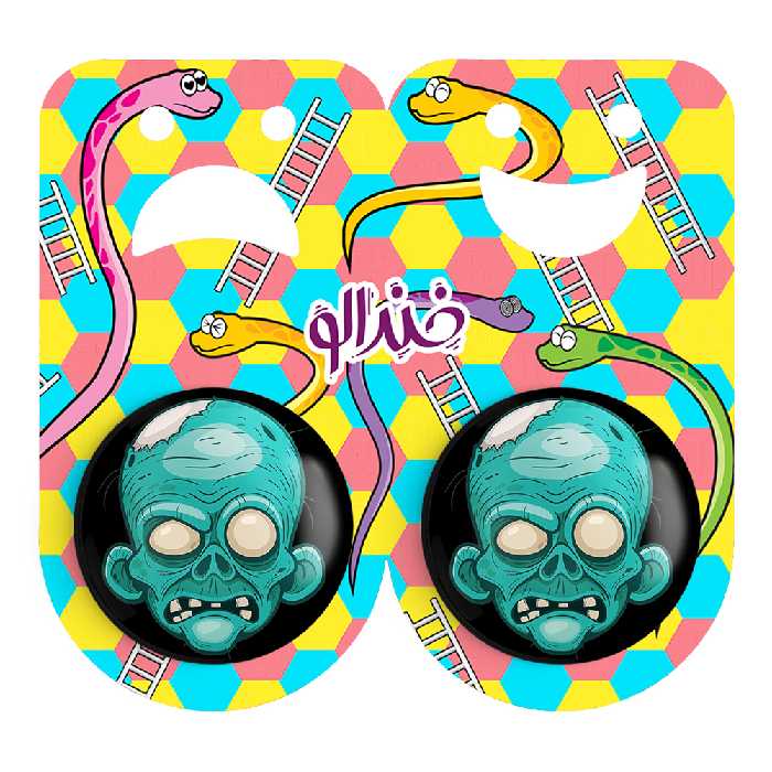 پیکسل خندالو مدل اسکلت کد 1494 به همراه مگنت