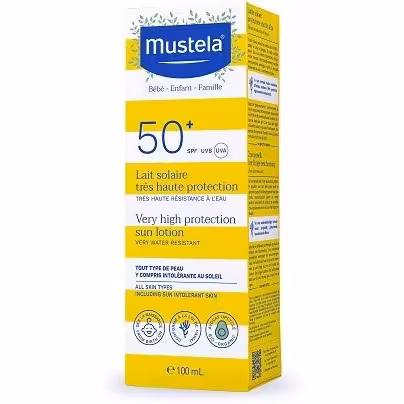 کرم ضد آفتاب 100 میل موستلا mustela