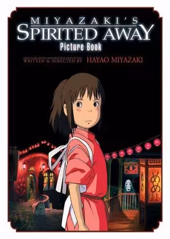 کتاب Spirited Away تصویری رنگی