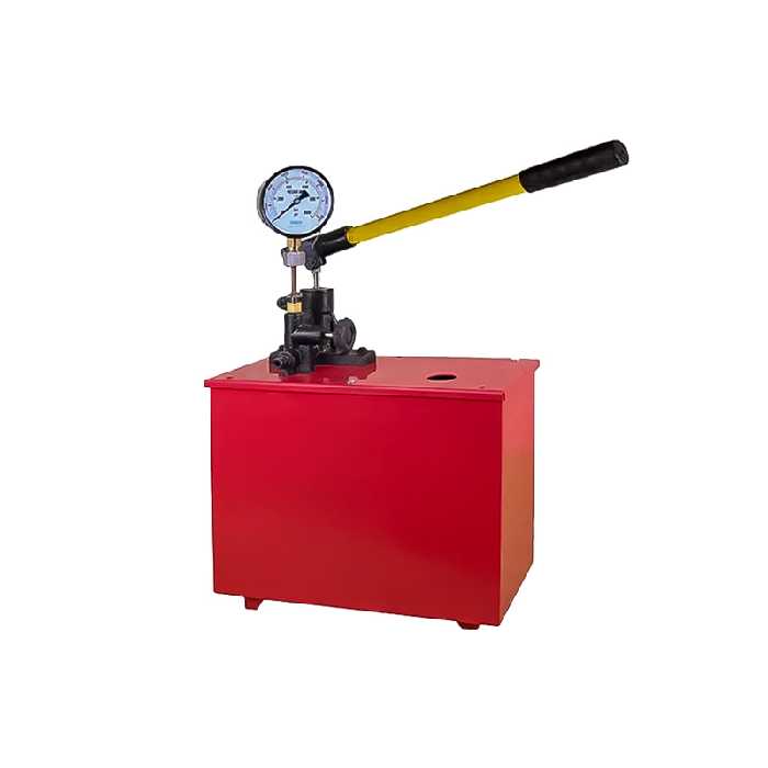تست پمپ هیدرواستاتیک دستی 800 بار کیوا - ابزار یراق