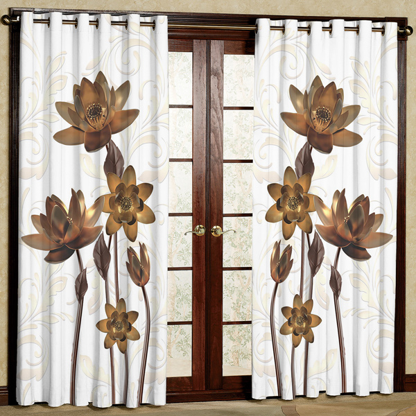 پرده مدل پانچی کد 5271 سایز 280x140 سانتی متر