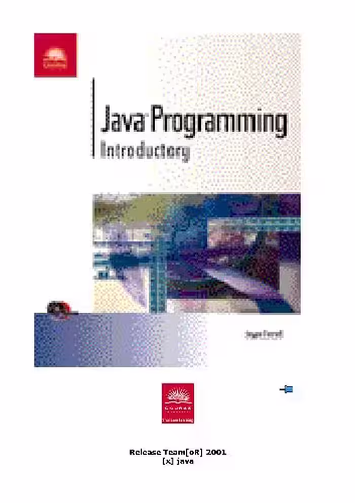خرید و دانلود نسخه کامل کتاب Java Programming -- Introductory