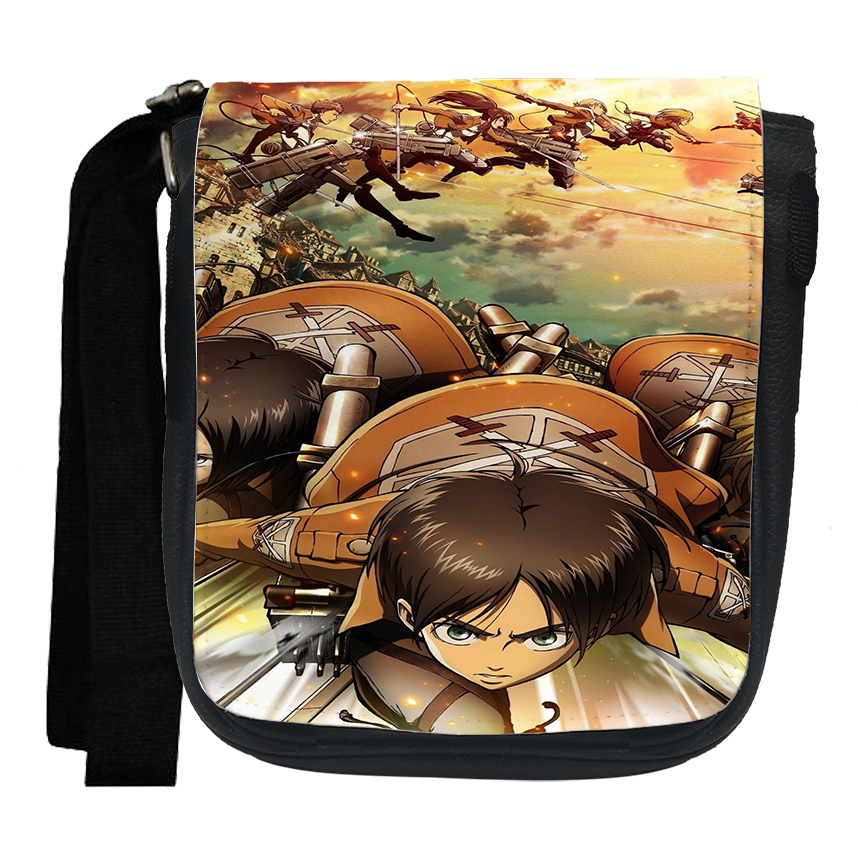 کیف دوشی مدل انیمه Attack on Titan حمله به تایتان dt6