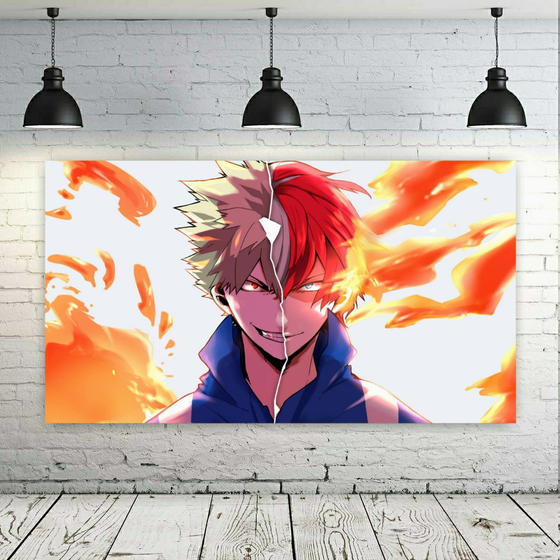 تابلو شاسی طرح انیمه آکادمی قهرمان من مدل SDT4717 | دنیای قاب