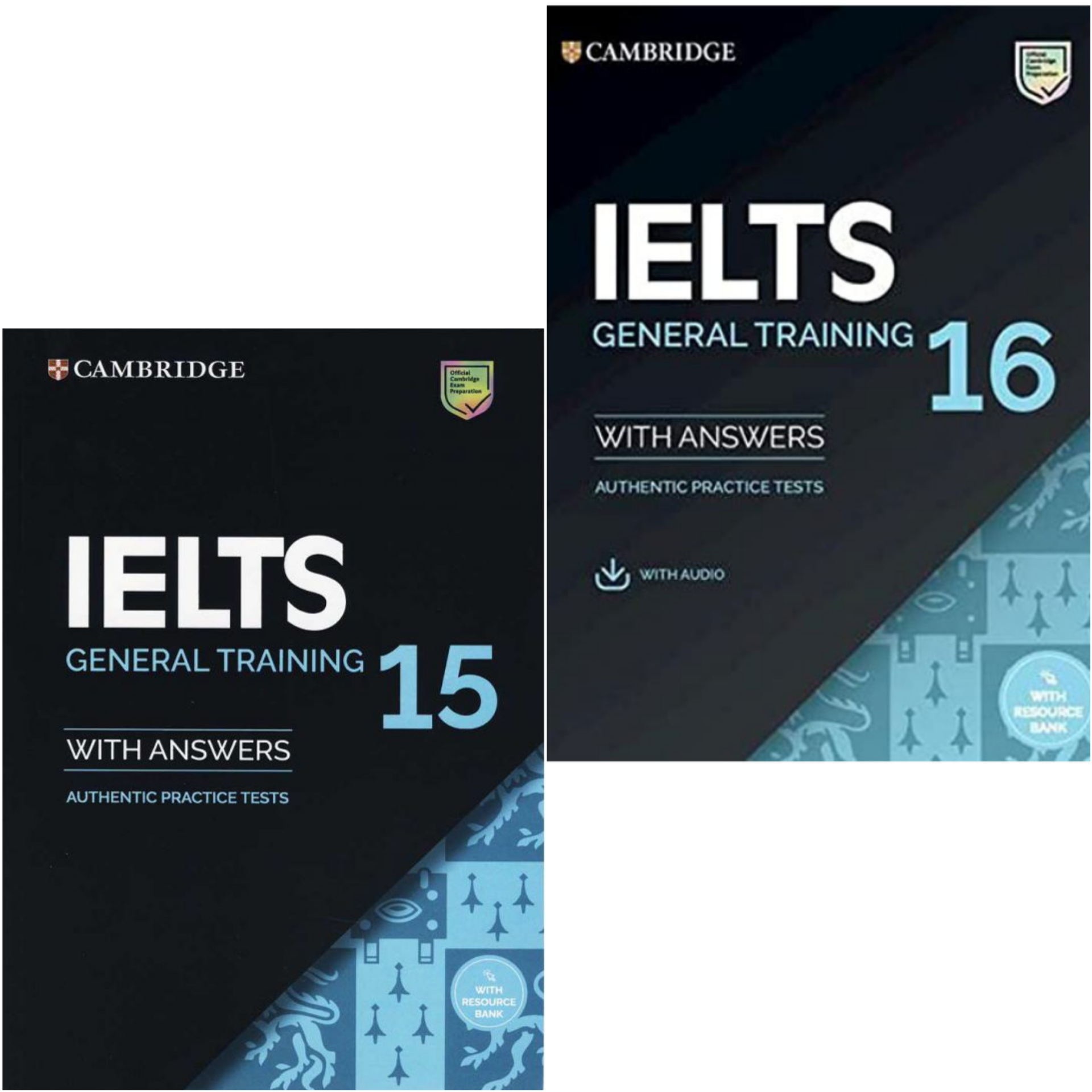 کتاب IELTS Cambridge general اثر جمعی از نویسندگان انتشارات کمبریج دو جلدی