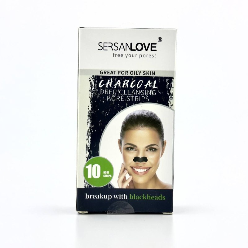 پک چسب بینی ورقه ای زغال سرسان لاو ده عددی