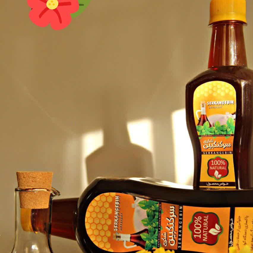 سرکه انگبین شکری(سکنجبین)900گرمی