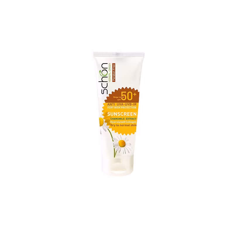 کرم ضد آفتاب  SPF50 رنگی بژ شون 50 میل