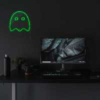 چراغ دیواری نئون دیزاین طرح Packman-2_GR