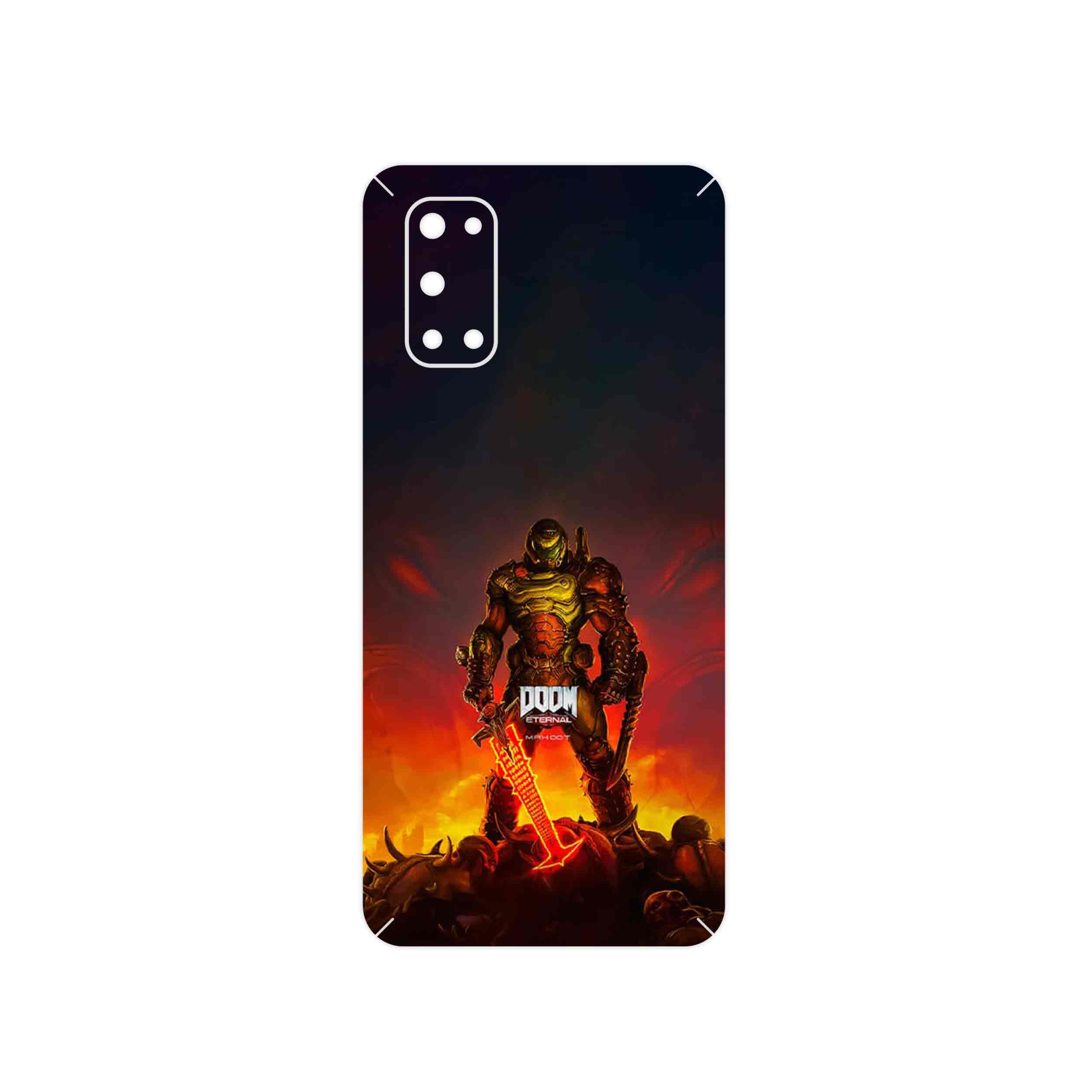 برچسب پوششی ماهوت مدل DOOM Game Series مناسب برای گوشی موبایل ریلمی 7 5G