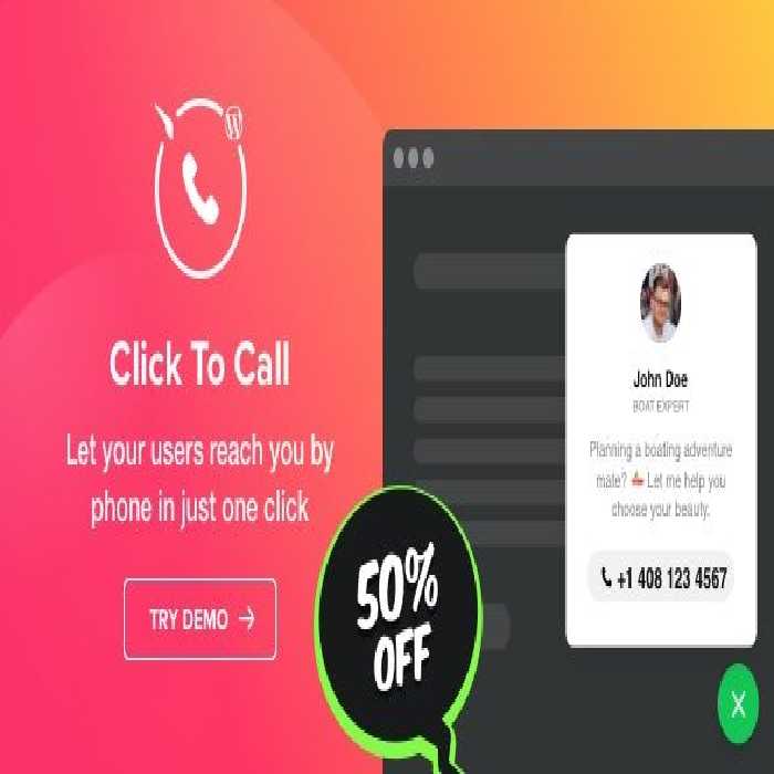 دانلود افزونه Click to Call برای وردپرس