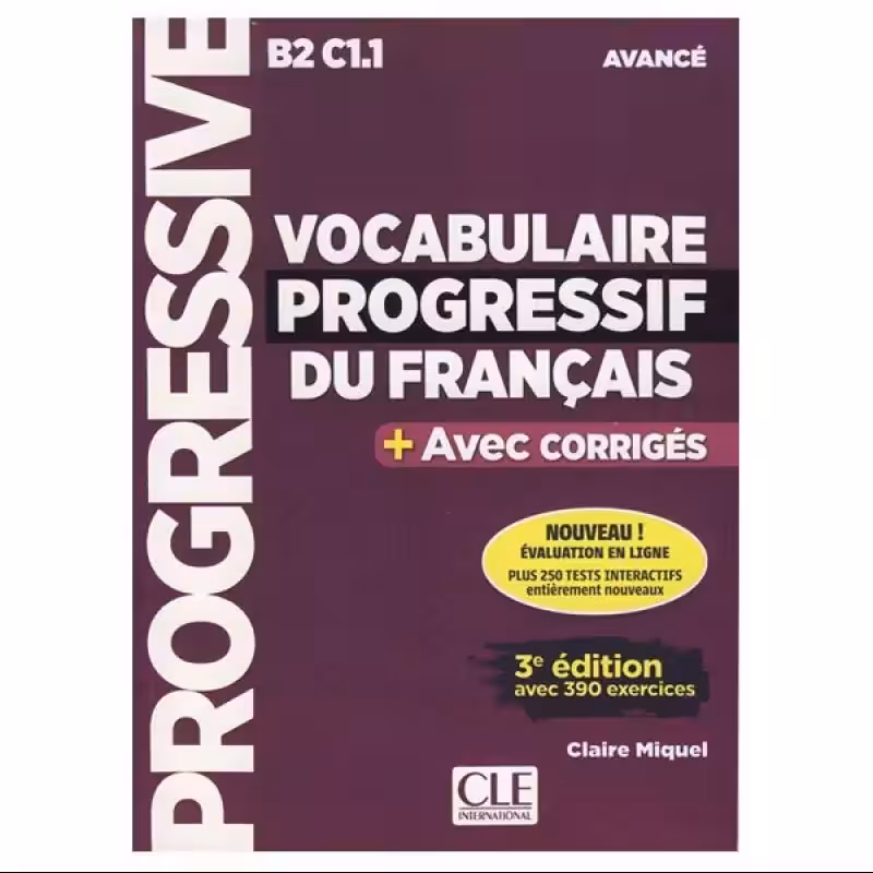 Vocabulaire Progressive du francais niveau Avance کتاب