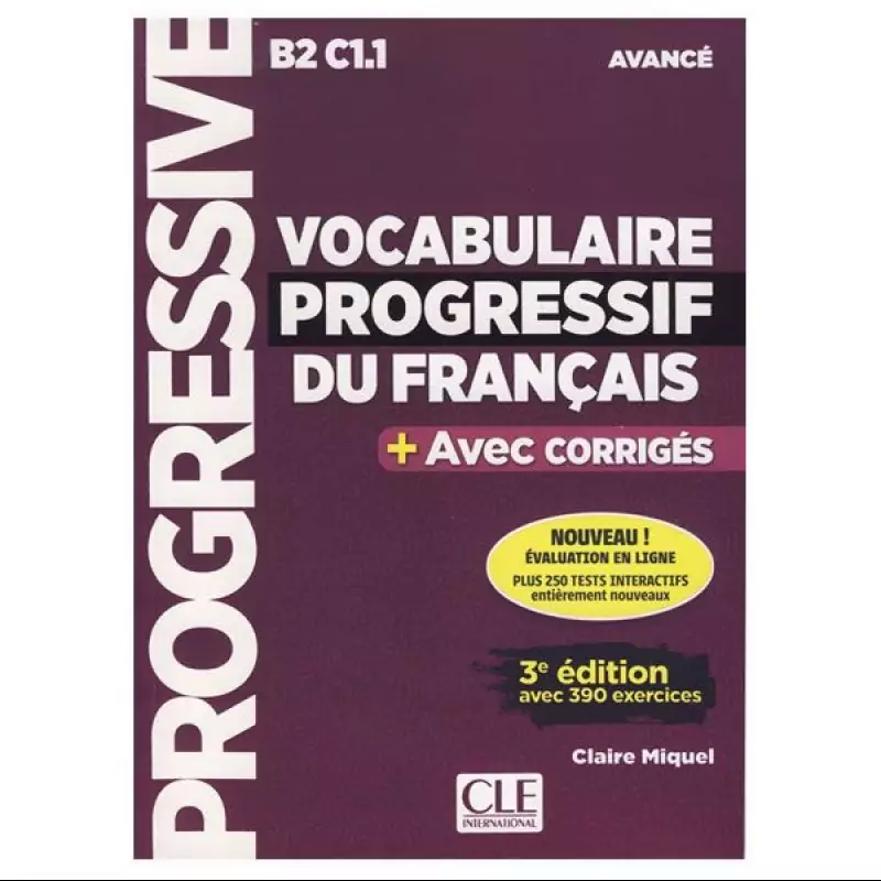 Vocabulaire Progressive du francais niveau Avance کتاب
