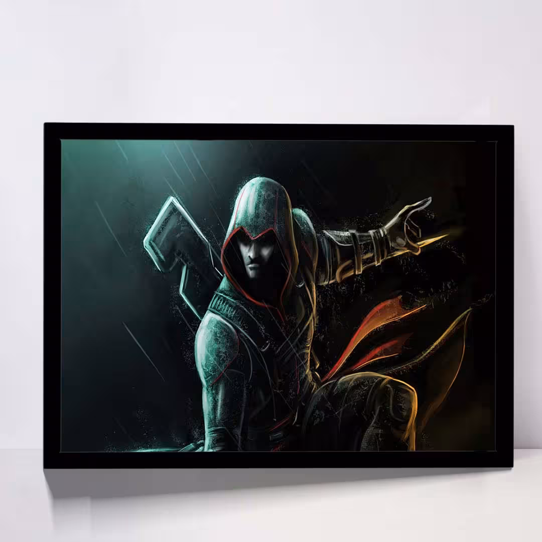 تابلو مدل assassins creed hereafter کد F-10036