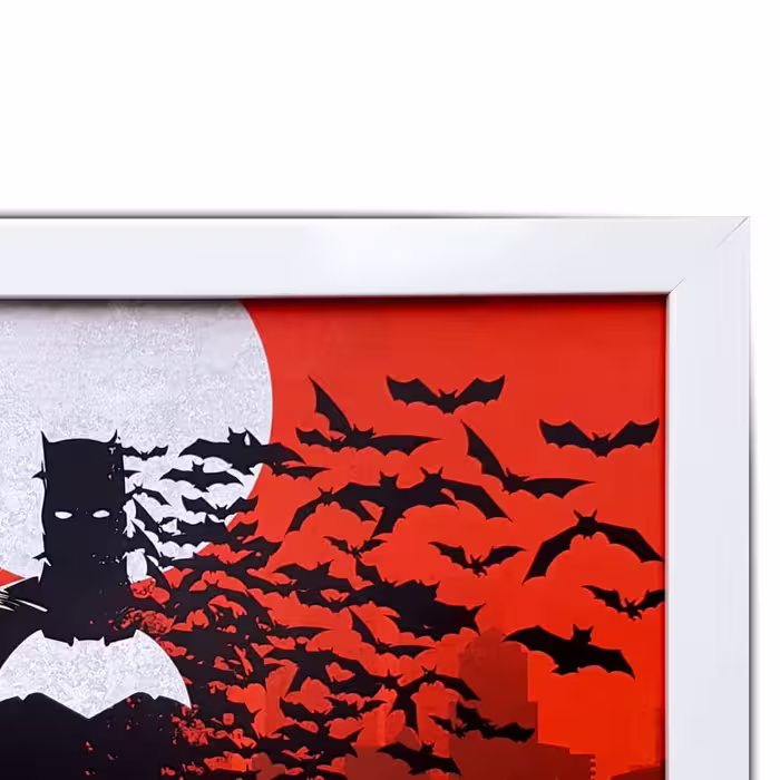 تابلو مدل بتمن کد batman comic W018