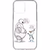 کاور طرح Olaf &amp; Baymax مناسب برای گوشی موبایل اپل iPhone 12 Mini