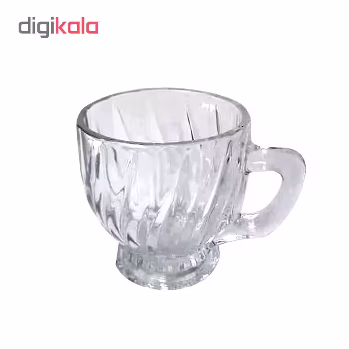 فنجان مدل آلاله بسته 6 عددی
