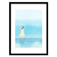 قیمت و خرید ‌‌‌‌تابلو دکوراتیو مدل نقاشی گرافیکی مینیمال کد 2238