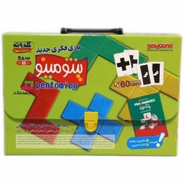 بازی فکری پنتومینو - کتاب‌فروشی کوچه کتاب
