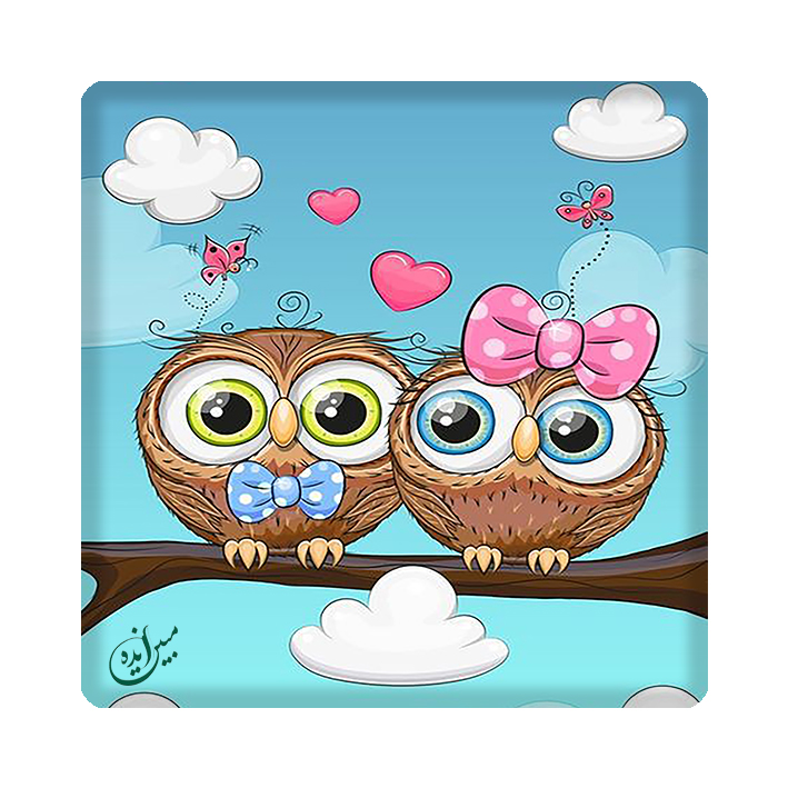 کاشی مبین ایده مدل جغد kh10 کد 814