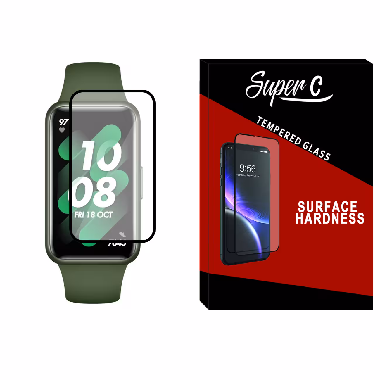 محافظ صفحه نمایش نانو سوپرسی مدل SRC مناسب برای ساعت هوشمند هوآوی Watch Band 7