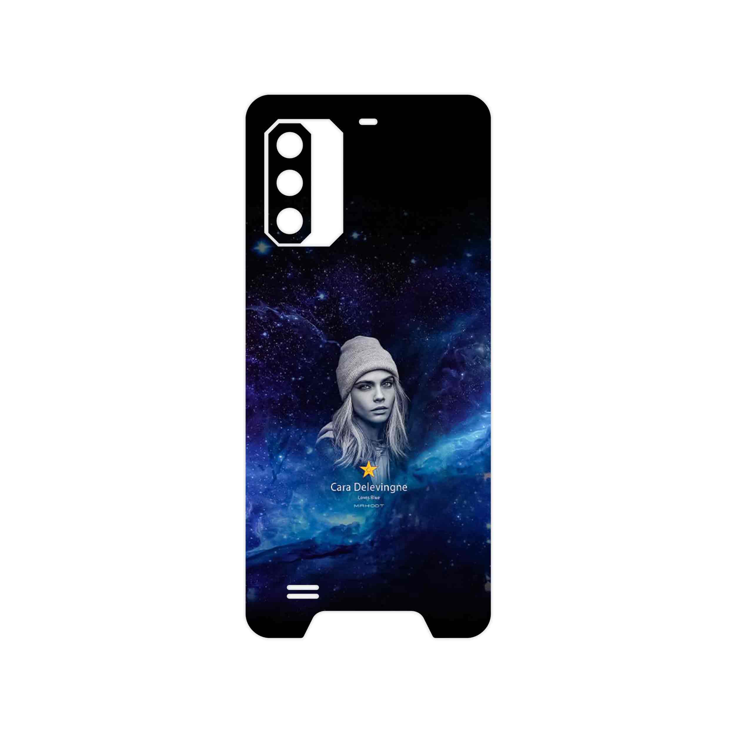 برچسب پوششی ماهوت مدل Cara Delevingne مناسب برای گوشی موبایل یولفون Armor 7