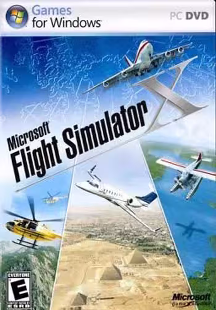 بازی کامپیوتر flight simulator x