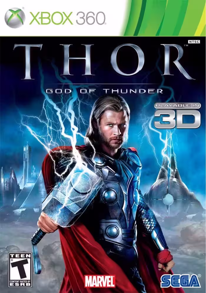 بازی ایکس باکس 360 thor god of thunder)