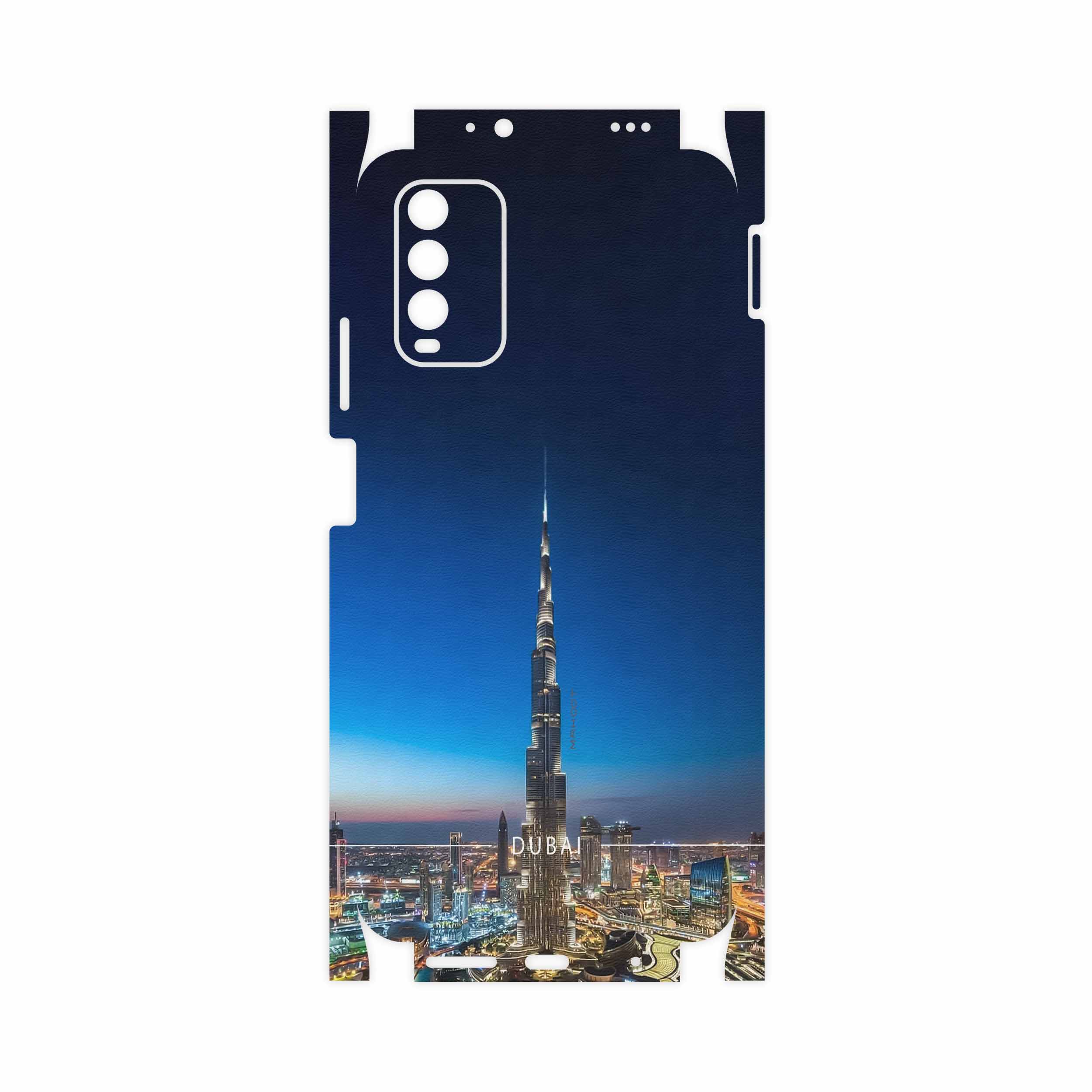 برچسب پوششی ماهوت مدل Dubai City-FullSkin مناسب برای گوشی موبایل شیائومی Redmi 9T