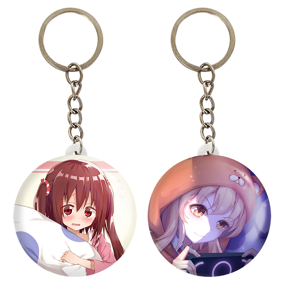 جاکلیدی خندالو مدل ایبینا نانا انیمه اوماروچان کد 1847318475 مجموعه 2 عددی