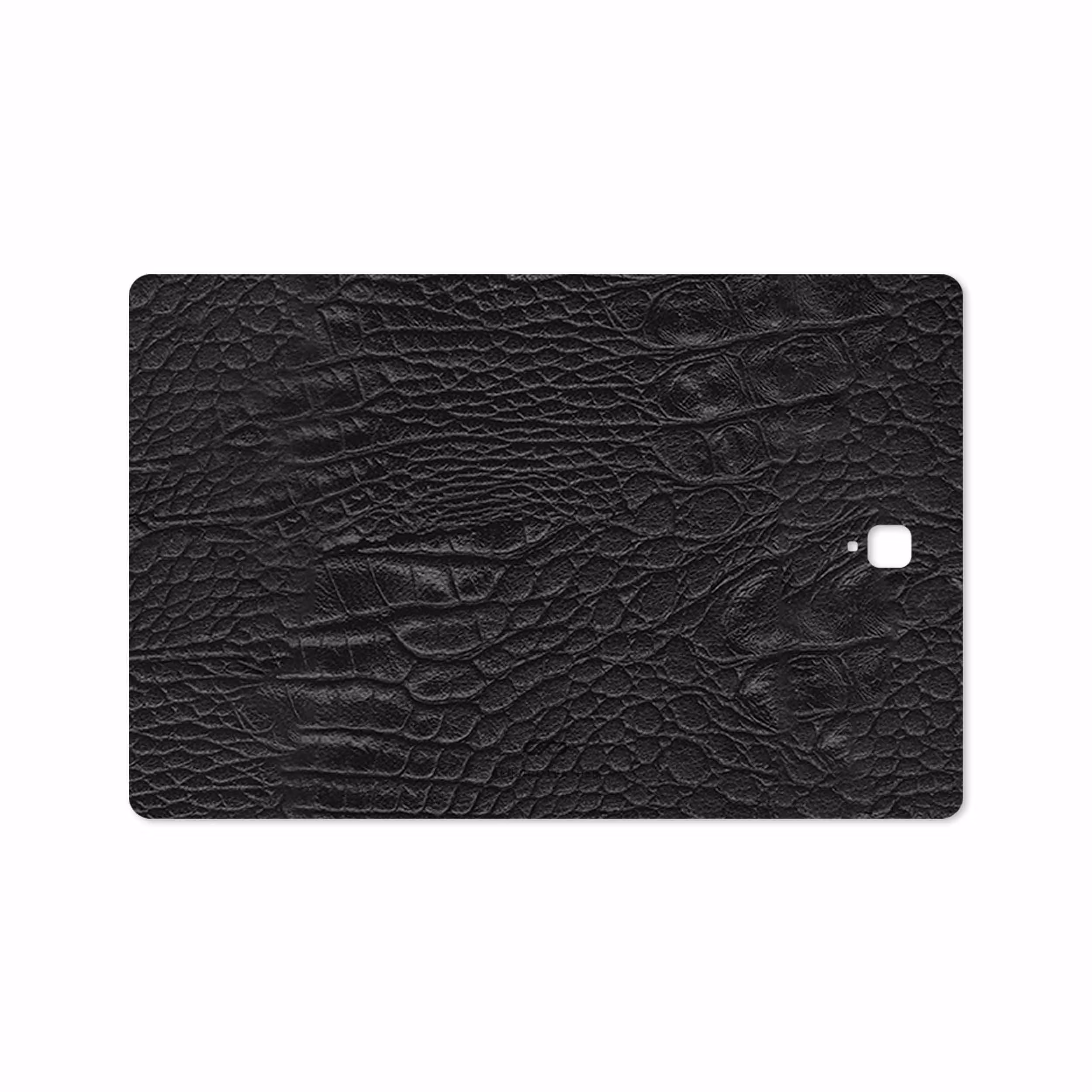 برچسب پوششی ماهوت مدل Black-Crocodile-Leather مناسب برای تبلت سامسونگ Galaxy Tab S4 10.5 2018 T835