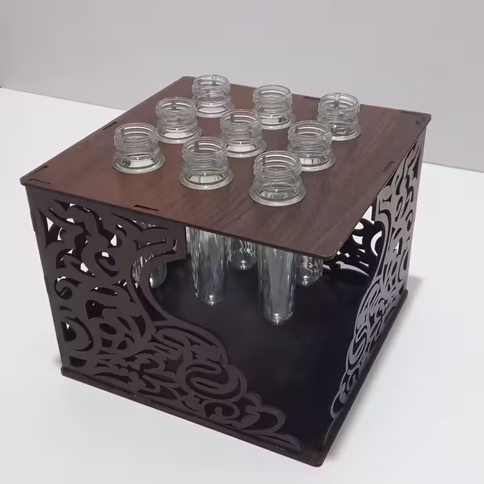 باکس گل مدل ترنج کد B44