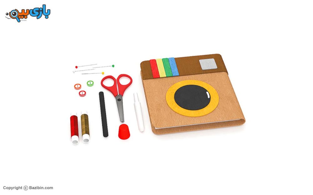 Vizz sewing book educational toy