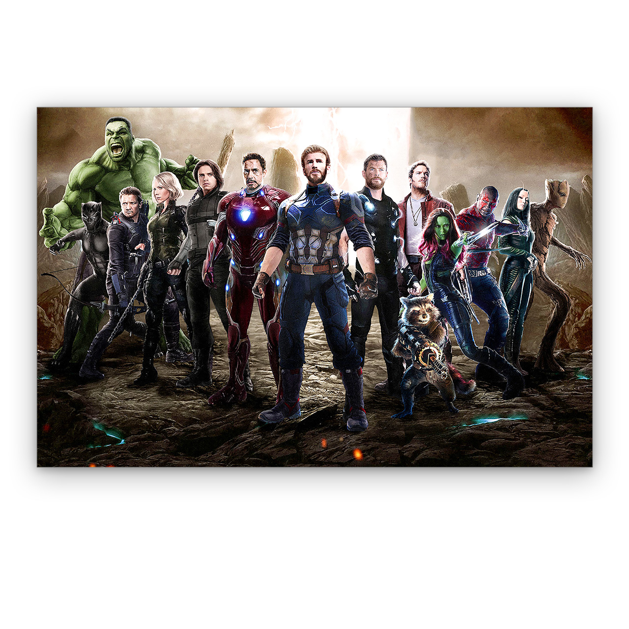 تابلو شاسی دیکوماس طرح انتقام جویان کد Avengers DMS-T149    