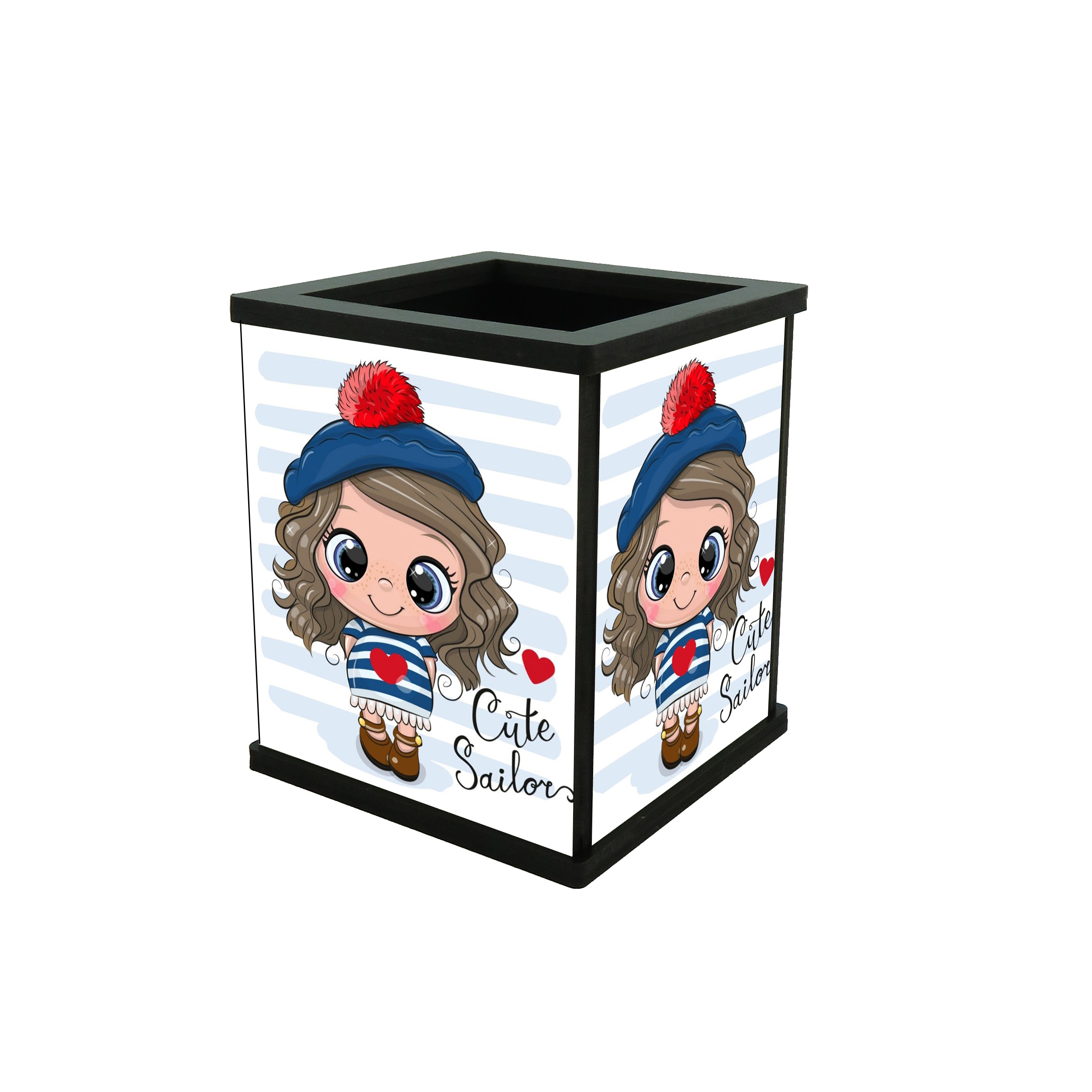 جامدادی رومیزی طرح دختر ملوان کد 3001005