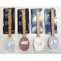 قاشق سیلیکونی دسته چوبی ws94