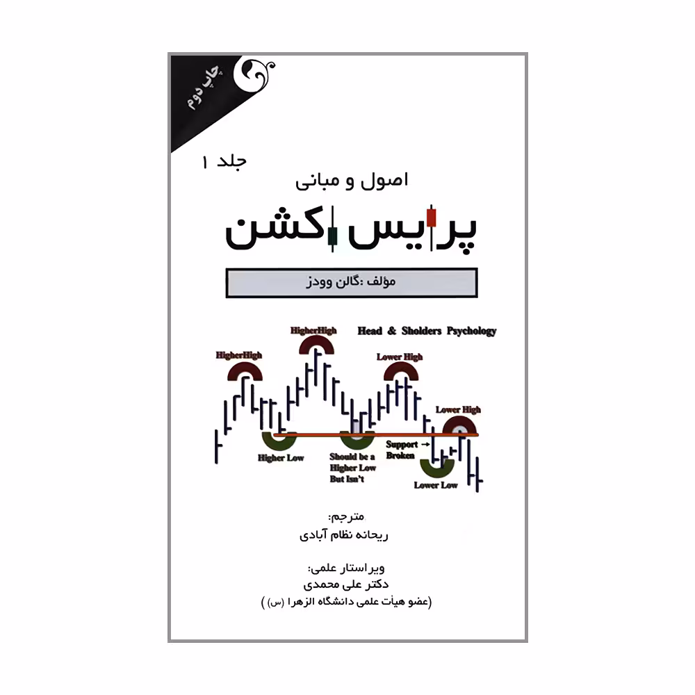 کتاب اصول و مبانی پرایس اکشن اثر گالن وودز انتشارات مهربان جلد 1