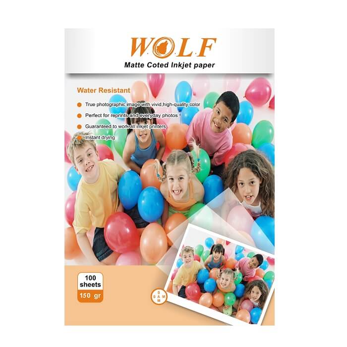 کاغذ کتد 150 گرمی ولف سایز A3