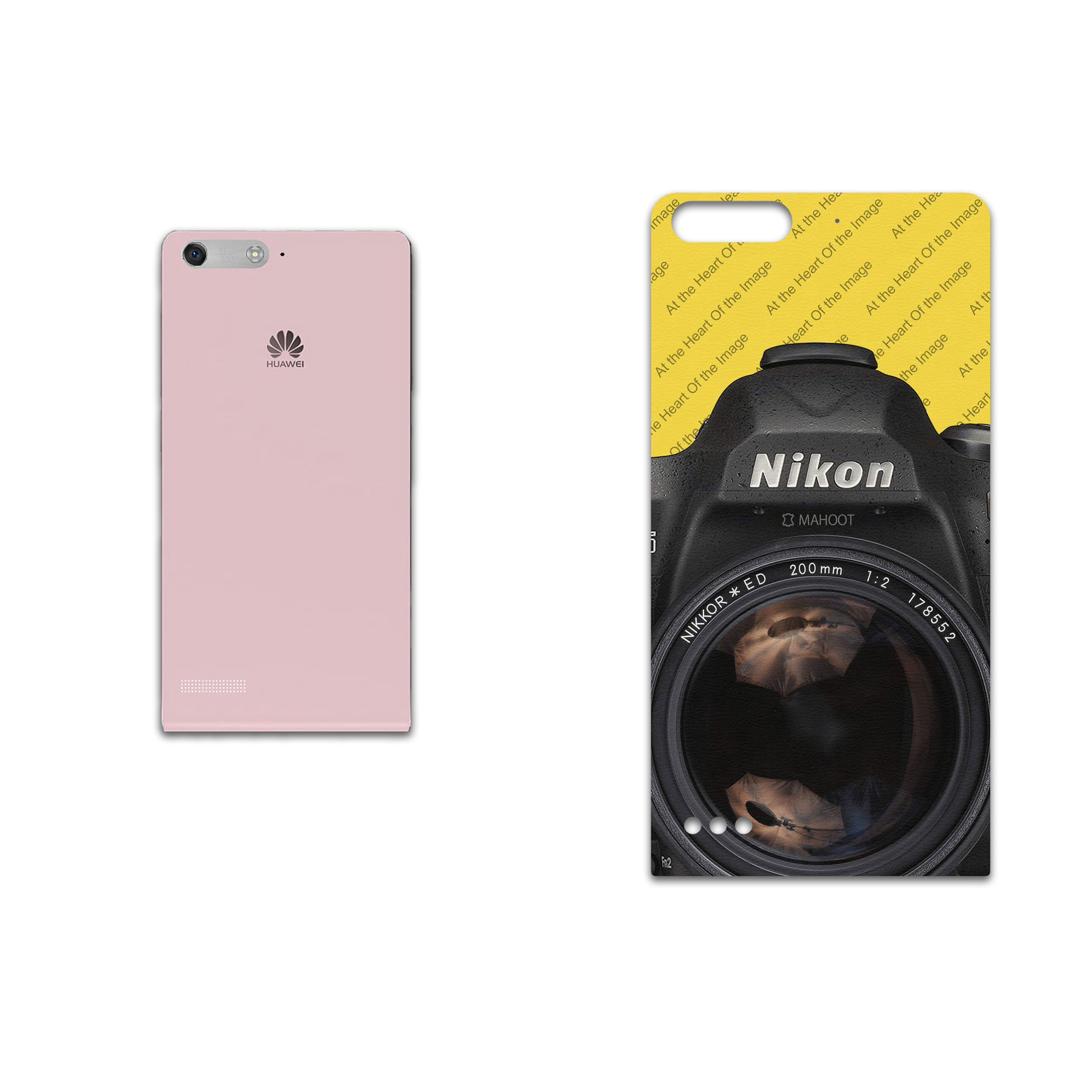 برچسب پوششی ماهوت مدل Nkn مناسب برای گوشی موبایل هوآوی Ascend G6