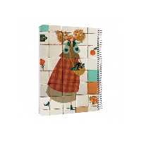 دفتر سیمی سایز A4 کد 1 برند مستر نوت