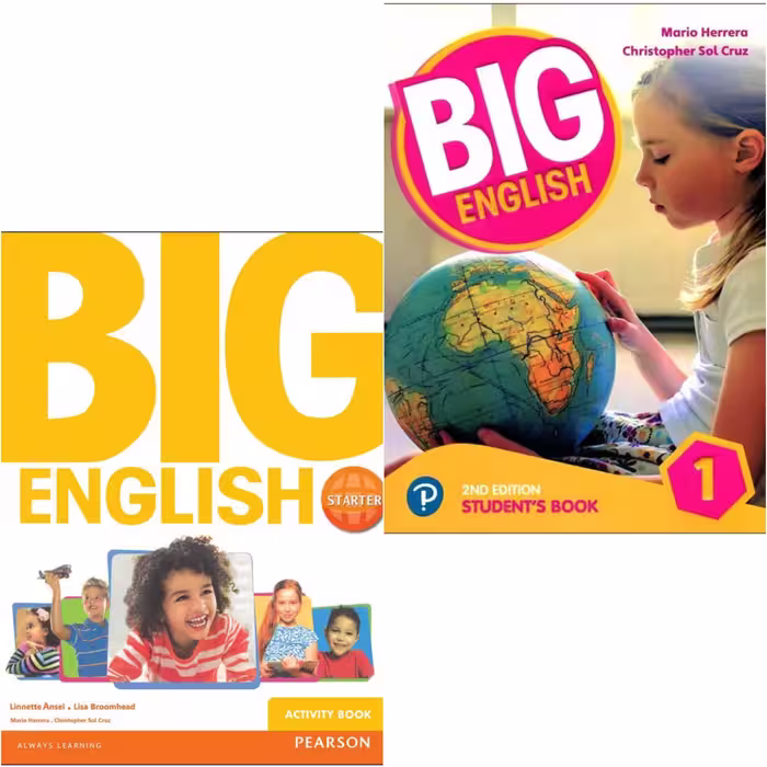 کتاب Big English اثر جمعی از نویسندگان انتشارات Pearson دوجلدی