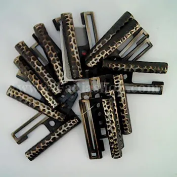 سگک جفتی زرد قلم