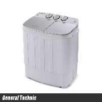 مینی واش جنرال تکنیک 3.8 کیلویی مدل SH-MW-3820 سفید نقره ای