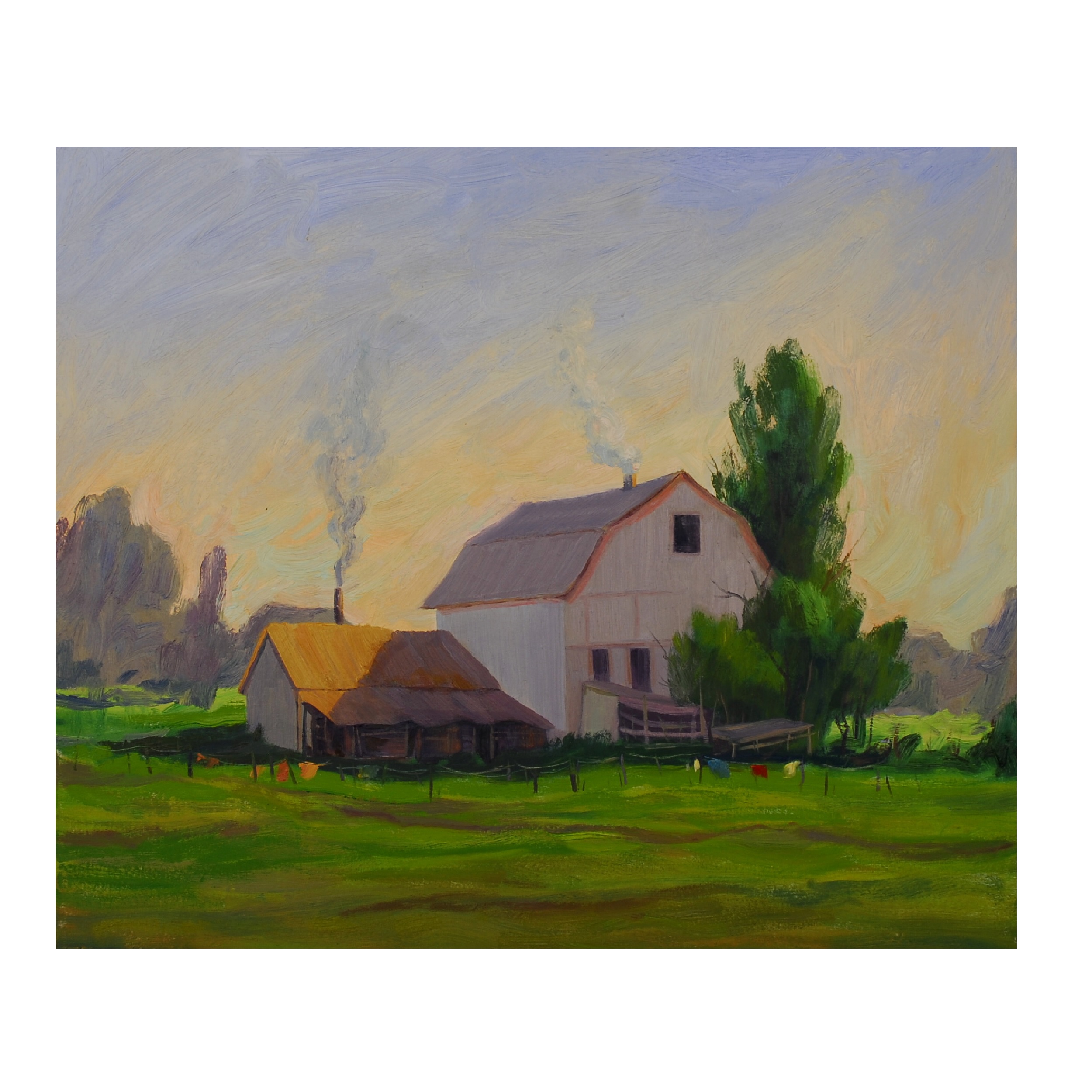 تابلو نقاشی رنگ روغن مدل 001